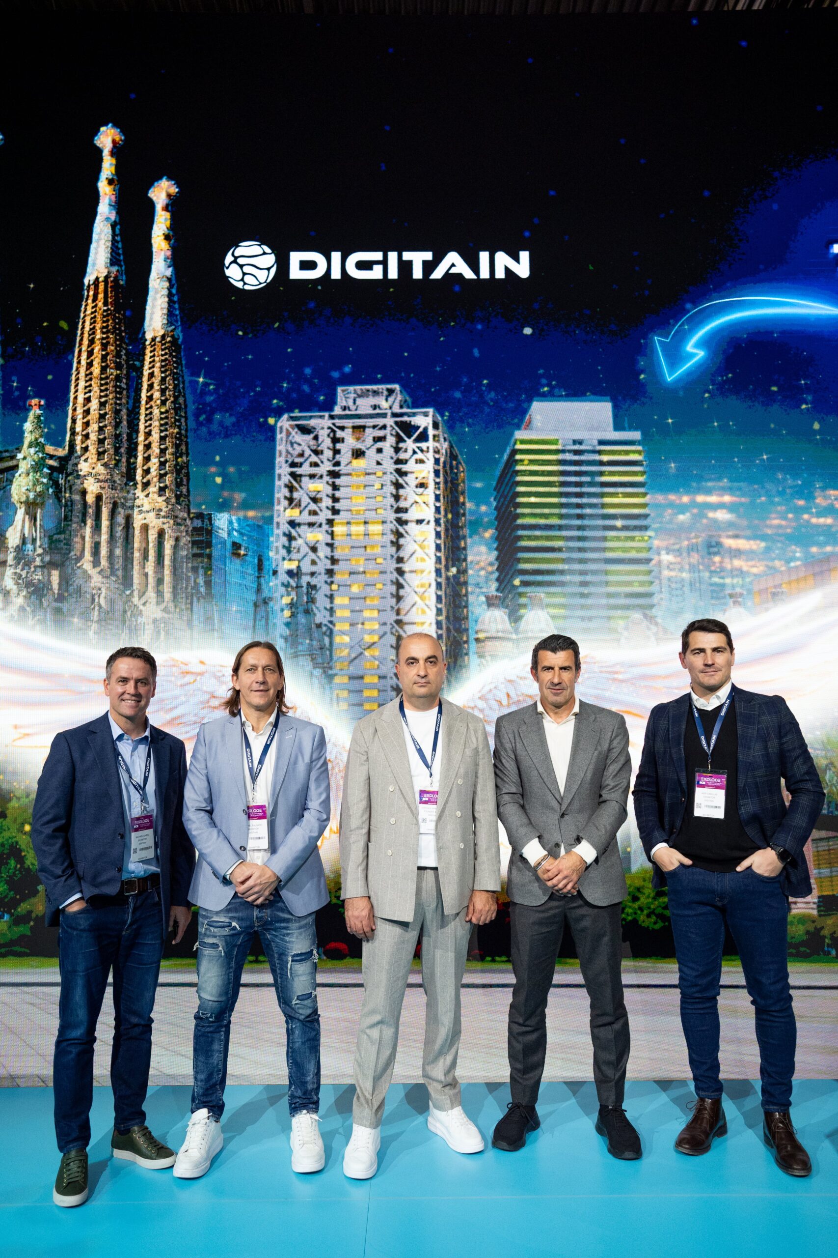 Galacticos Legends at Digitain Stand